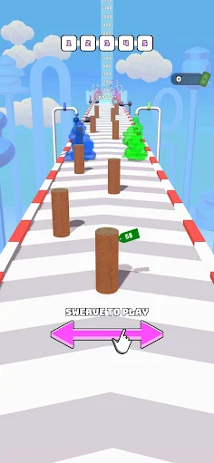 Wood Art Run - Screenshot 1