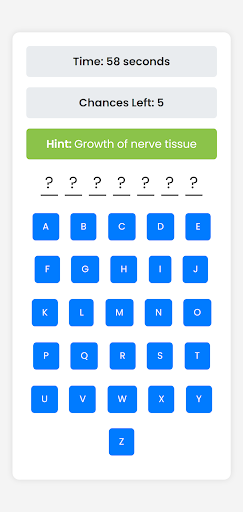 Orthopedic Words Game Screen 3