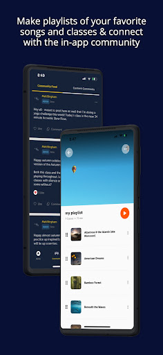 Screenshot of In the Flow (yoga + music)