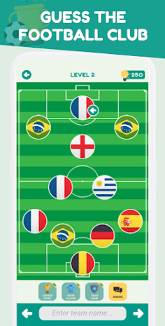 Guess the Football Team 2025 - Screenshot 2