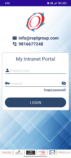 RSPL Intranet Screen 2