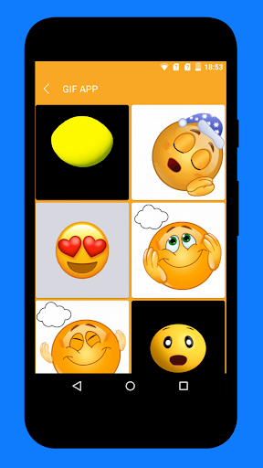 Emoji GIF Collection Screen 2
