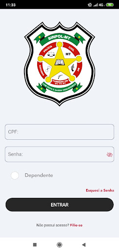 Android application SinpolMT screenshort