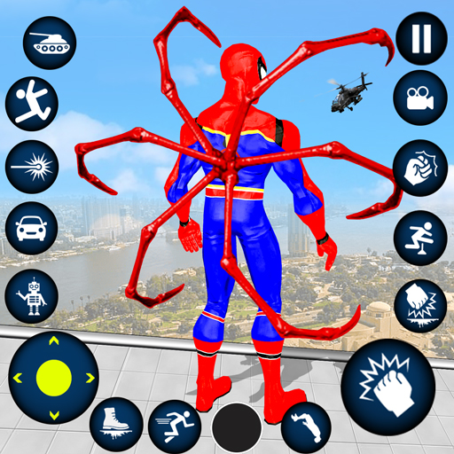 Spider Fighter Man Rope Hero