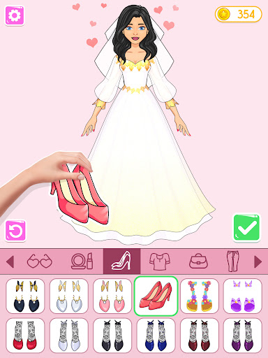 Sticker Doll DIY Dressup Diary Screen 3