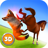 Angry Horse Fighting Game 3D: Animal Epic Battle icon