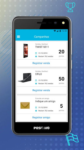 Venda+ Positivo Screen 2