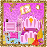 Princess Room Cleaning Games icon