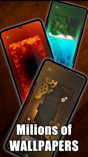 Brown Live Wallpaper Screen 2