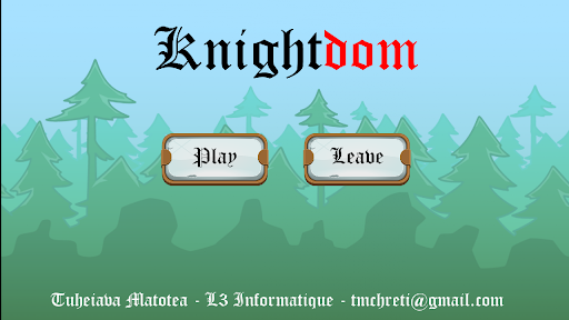 Android application Knightdom screenshort