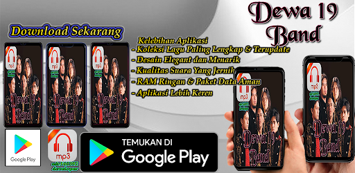 Android application Dewa 19 Laskar Cinta Pop screenshort