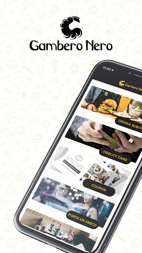 Android application GAMBERO NERO screenshort
