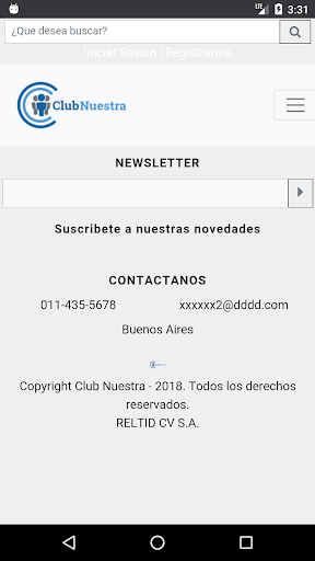 Club Nuestra Screen 2