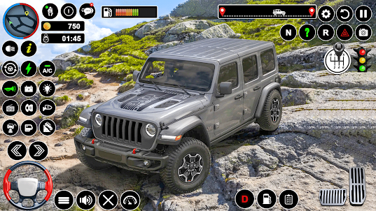 Offroad Jeep Driving:Jeep Game