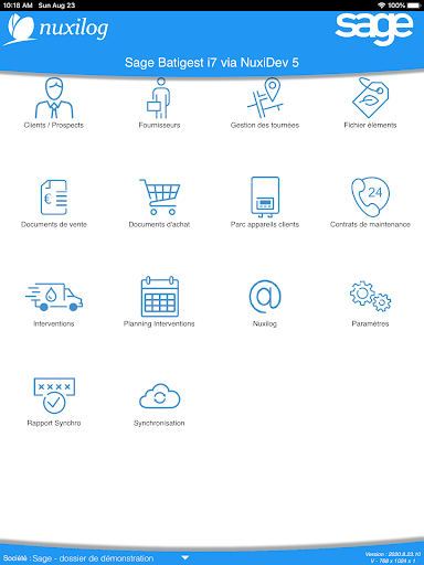 Sage Batigest i7 et Connect vi