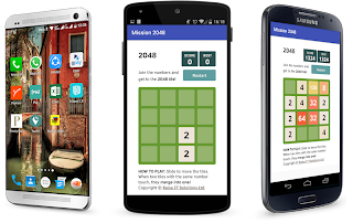 Mission 2048 puzzle - Screenshot 1
