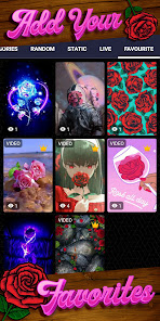 Screenshot 6 fondo de pantalla de rosas android