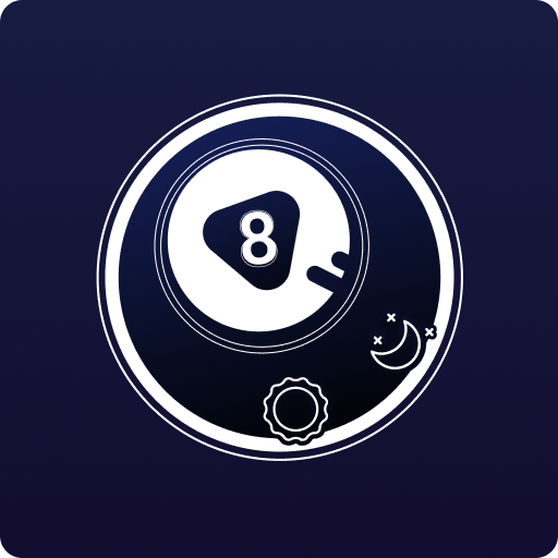 Magic ball / Sun & Moon logo