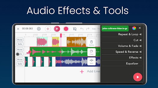 Pro Audio Editor – Music Mixer v7.0.5 Pro Android