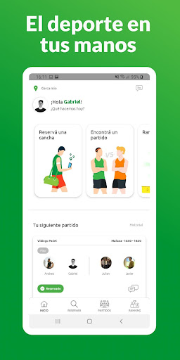 Android application Reva - Sports App screenshort