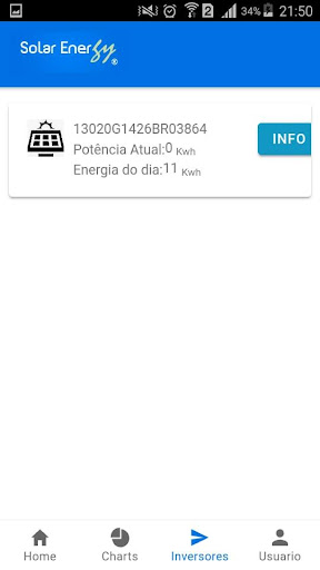 SolarEnergy - Monitoramento Screenshot 3 - AppWisp.com