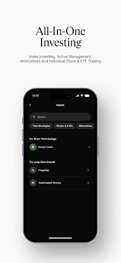 Screenshot of Titan: Wealth Management