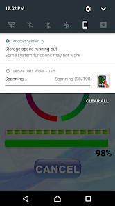 Captura 4 Wipe Mobile Phone Storage with android