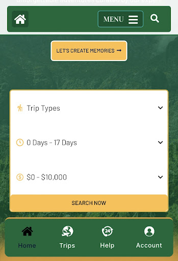 Android application Dorabo Tours & Travel screenshort