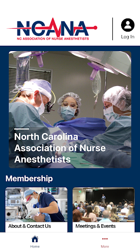 Android application NC Assoc of Nurse Anesthetists screenshort