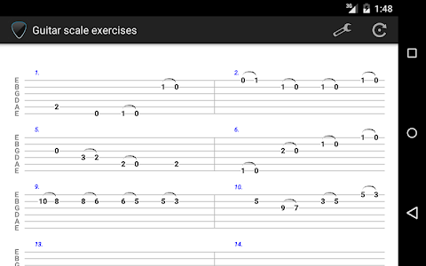 Guitar scale exercisesのおすすめ画像4