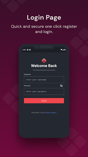 Phaeton Wallet Screen 3