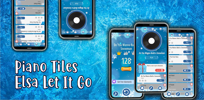 Piano Tiles Elsa Let It Go 2021