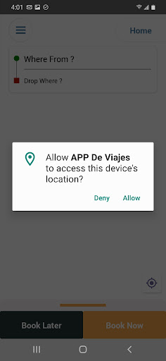 App De Viajes Screen 3