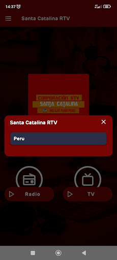 Corporacion RTV Santa Catalina Screen 3