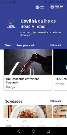Android application Compras na Covilhã screenshort