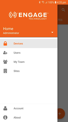 Screenshot of Allegion ENGAGE