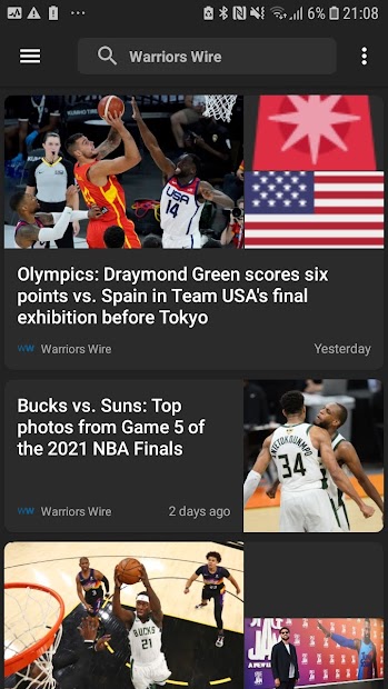 Screenshot 7 Golden State Warriors News android