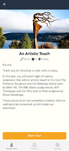 Taonga Trails Screen 2