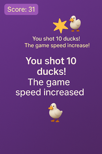 Retro Game Shoot the Ducks