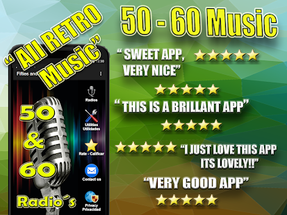 50 and 60 music, Jazz and Blues 2,6 APK screenshots 3