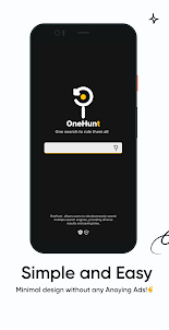 OneHunt- All in one Search App