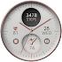 White Rose Gold watch face