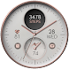 White Rose Gold watch face - Androidアプリ