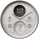 White Rose Gold watch face