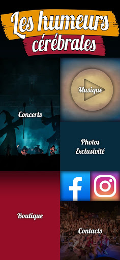 Android application Les Humeurs Cerebrales screenshort