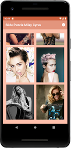 Screenshot 22 Slide Puzzle Miley Cyrus android