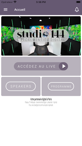 Android application STUDIO 144 screenshort