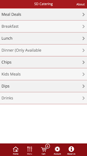 SD Catering Screen 3