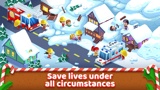 Idle Firefighter Tycoon APK v1.29 (MOD Unlimited Money) poster-1