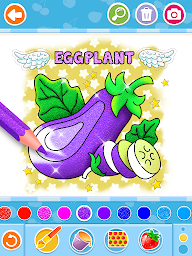 Fruits and Vegetables Coloring